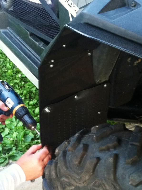 Mud Buster fender flares Side X Side World